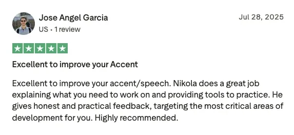 Jose Angel Garcia says Nikola gives honest feedback targeting the most critical areas of development